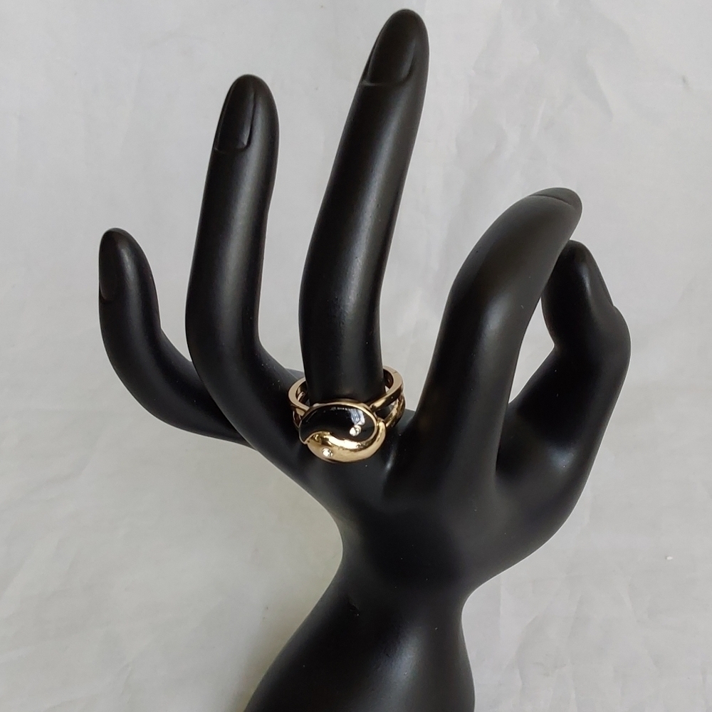 WOMEN'S SIZE 8‎ YIN YANG RING